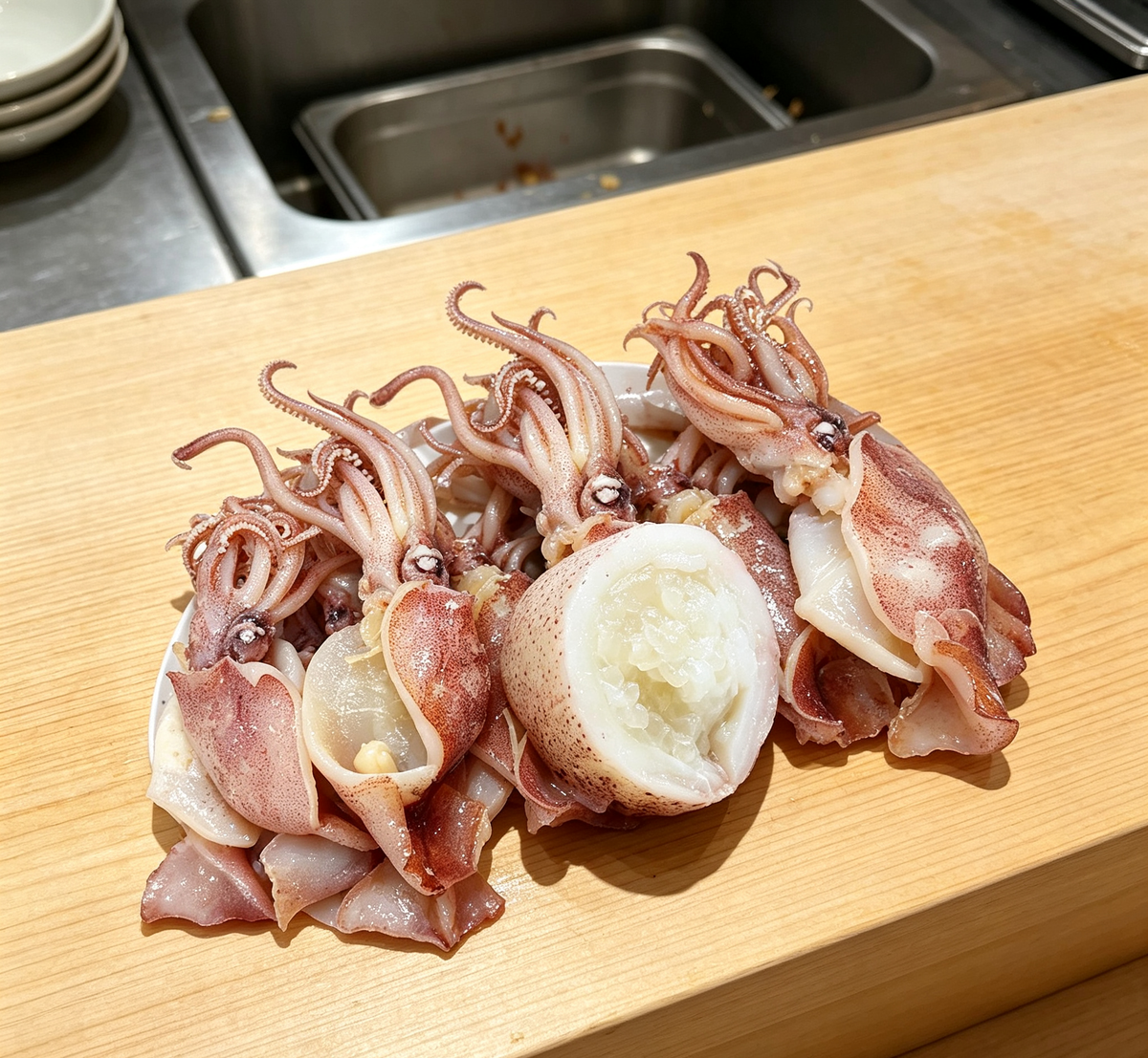 Fresh Whole Squid