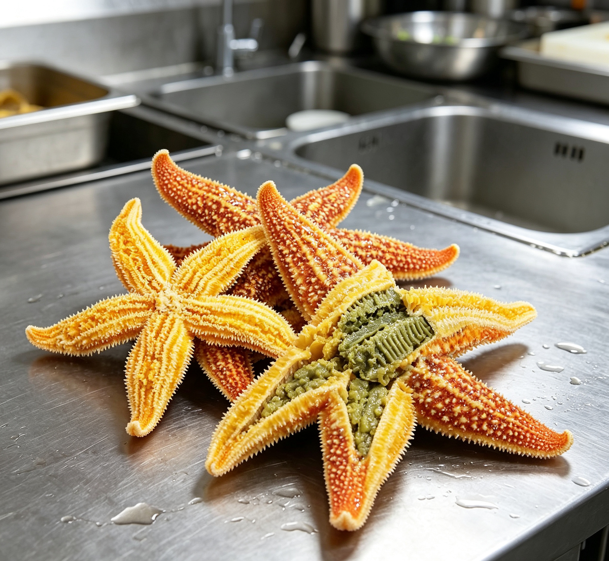 Golden Sea Stars