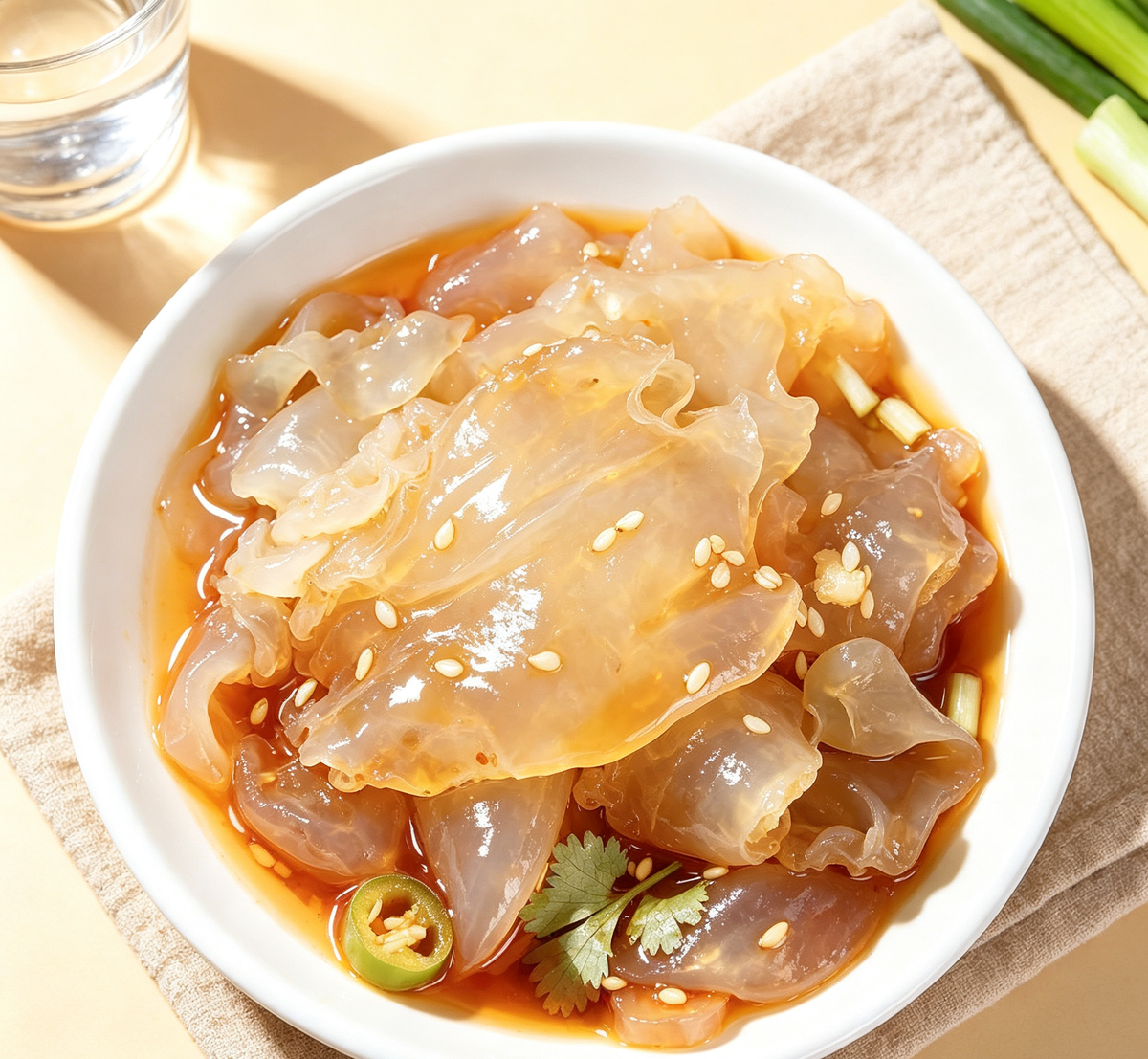Delicious and Refreshing Jellyfish Salad