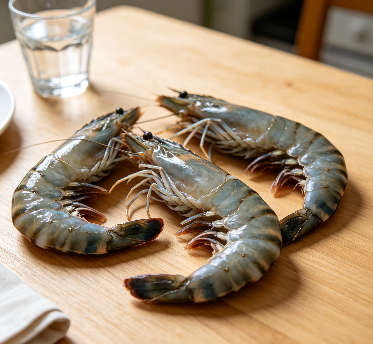 Fresh Jumbo Tiger Prawns